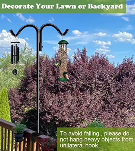 Koutemie 40’’ Tall Double Deck Hooks for Railing with 2.5 Inch Clamp, 2 Pcs - Image 7
