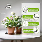 Kullsinss 3.5in Halo Plant Lights for Indoor Growing, 48 LEDs Full Spectrum - Image 7
