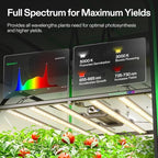 VIVOSUN 4x4 Grow Tent Kit w/ 500W Bar LumaLight E42A+ Smart Control System - Image 5
