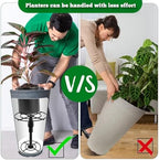 VICAMB 2 Pack Adjustable 6-10.5in Plant Risers for Inside Pots,Metal Planter Lift Inserts Fillers Risers for Tall Square Round Taper Large Pots(5.9" 7.87" 9.84" Base or Top) - Image 6