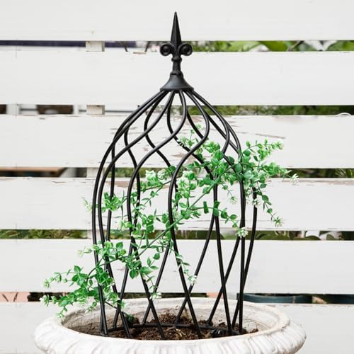 23" Obelisk Trellis for Climbing Plants & Vines Outdoor Decor by Goooxim