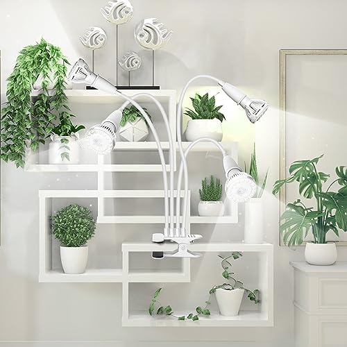 SANSI Grow Lights for Indoor Plants, 40W Clip-On Gooseneck LED Plant Lights - Image 6