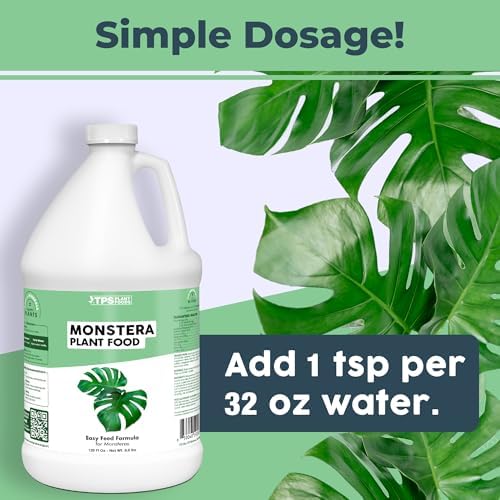 Monstera Plant Food - Liquid Fertilizer for Bigger, Healthier Leaves, 1 Gal - Image 3