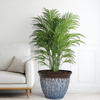 15" Large Flower Pots, 2-Pack Big Plastic Planters for Outdoor Plants - Image 4