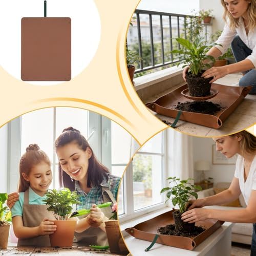Repotting Mat for Indoor Plants Transplanting Tray - Image 5