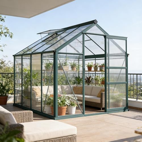 Portable Walk-in Greenhouse for Outdoors, Mini Grow Tent Plant Cabinet - Image 6