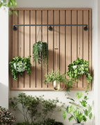 SOFITORG 65.7" Metal Plant Hanging Rod with 6 Chains, Pots Not Included - Image 2
