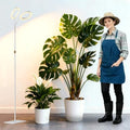 Full Spectrum 68" Floor Grow Lights for Indoor Plants with Base by LPMZMBL