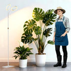 Full Spectrum 68" Floor Grow Lights for Indoor Plants with Base by LPMZMBL
