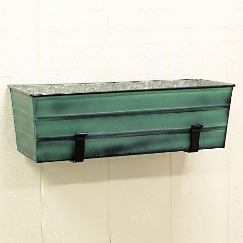Achla Designs SFB-02 Wall-Mount, 8 inch Flower Window Box Planter Brackets, 8-inch, Black (Pack of 6) - Image 5