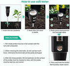 Soil pH Meter & Moisture Meter 300mm Long Electrode No Battery Needed - Image 6