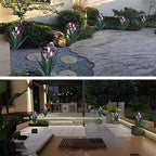 Homight Metal Agave Plant Outdoor Decoration Lily Mexican Yard Art Garden Gift Home Decor Hand Painted Metal Agave Garden Yard Statue, Outdoor Lawn Ornaments(3 Big Purple Lilies) - Image 2