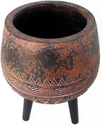 Leaf Large Planters Plant Pots, Fibreglass, 40cm Zaturn, 44cm - Image 6