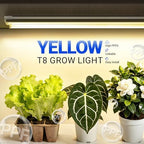 Barrina 3FT T8 Grow Light, 30W Full Spectrum Plant Light, Yellow, 6 Packs - Image 2