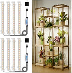 Kullsinss 8in Grow Lights Strips for Indoor Plants, 112 LEDs Plant Light by HOME