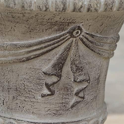 Christopher Knight Home Antique Urn Planter, 20", Green - Image 4