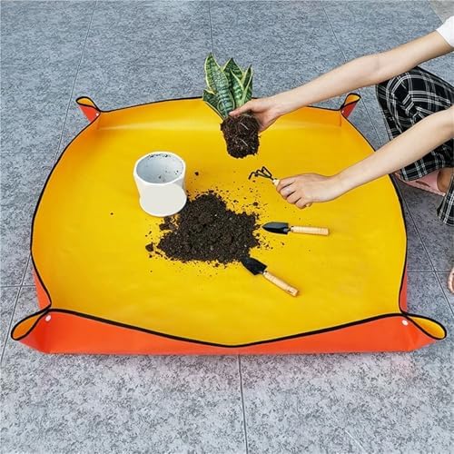 1 Set (2 PCS) Waterproof Hand Planting Tools PE Indoor Succulent Potting Mat for Plant Transplanting and Dirt - Image 3