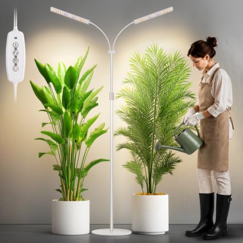 LBW Grow Lights for Indoor Plants, 75" Tall Full Spectrum Plant Grow Light by LBW
