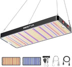 DC4000 Grow Light for Indoor Plants, Dimmable Full Spectrum LED Plant Light by BESTVA