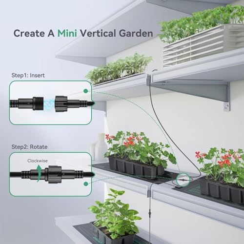 LUXBIRD 6 Pack Daisy Chain Seedling Heat Mats for Indoor Plants, Greenhouses, Germination, Hydroponic Garden, IP67 Waterproof Durable (LB-HMDC-06) - Image 3
