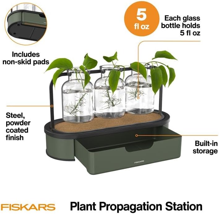 Fiskars Plant Propagation Station, Hydroponic System for Indoor Gardening - Image 2