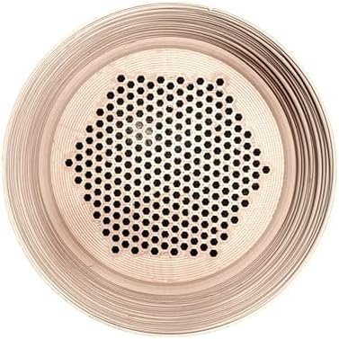 Eyely ASU2004A-2SET Cleo MidCentury Modern Indoor Ripple Eco-Friendly 3D Printed Planters with Drainage, Sand/Olive (Set of 2) - Image 3