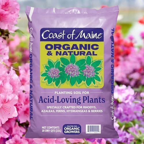 Coast of Maine, 20qt (Pack of 6) Organic and Natural Planting Soil for Acid-Loving Plants - Rhodys, Azaleas, Ferns, Hydrangeas & Berries - Image 2