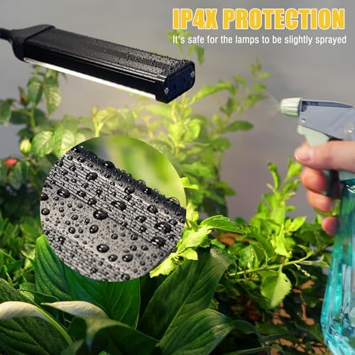 LED Grow Lights for Indoor Plants Full Spectrum, 540 LEDs Plant Lights for Indoor Growing with 58" Adjustable Stand, Plant Grow Lights with Auto 5H/10H/15H Timer for Indoor Tall Plants. - Image 6