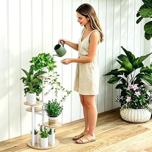 INGIORDAR 5 Tier Plant Stand Indoor Corner Tiered Holder Shelf Display Rack - Image 4