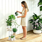 INGIORDAR 5 Tier Plant Stand Indoor Corner Tiered Holder Shelf Display Rack - Image 4