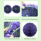 Artificial Plant Topiary Ball Dia 6in, Faux Plant Topiary Ball Extra Large, Garden Spheres Outdoor, Topiary Balls Artificial Outdoor, Lifelike Moss Balls Decorative Set - Image 7