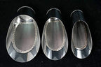 3 Pcs Set Japanese Stainless Bonsai Soil Scoop w/Mesh - Potting & Mixing Tool (U-4) - Image 5