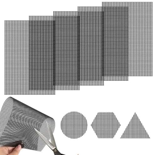 20 Pcs Rectangular Flower Pot Mesh Pad 20x30cm Soil Cover Grid - Image 2
