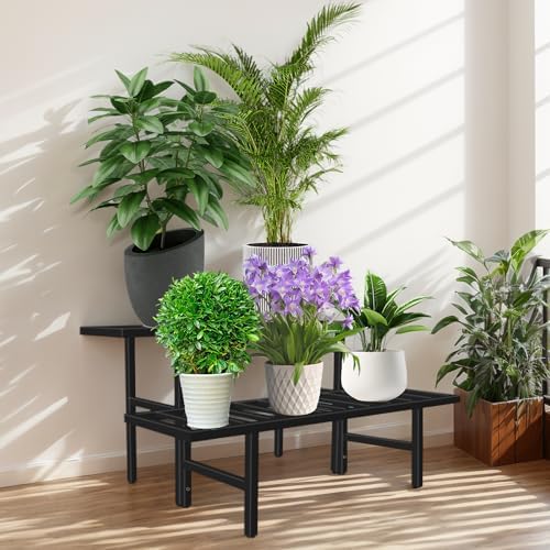 Plant Stand Indoor Outdoor, Heavy Duty Pedestal Stands 30''Lx19.6''Wx16''H - Image 5