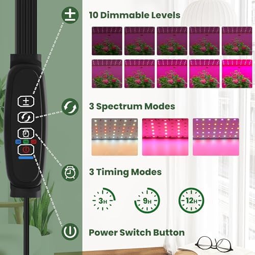 DazSpirit 4-Tier Mini Indoor Greenhouse with Grow Light, 70 x 23 x 19 in - Image 4