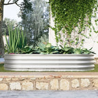 Raised Garden Beds, 2-Pack 6 x 3 x 1 ft Galvanized Metal Planter Boxes and Vegetable Beds for Outdoor Backyard Gardening, Flowers, Herbs, and Vegetables - Image 2