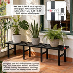Modular Metal Plant Stand, Heavy Duty Expandable Plant Pot Shelf - Image 5