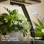 CODACE Plant Stand with Grow Lights - 50" Indoor Plant Shelf - Image 4