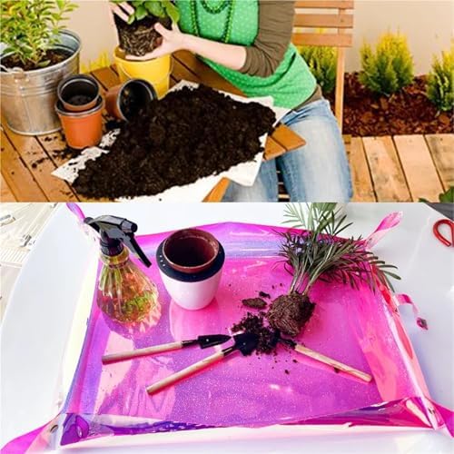 2 Pcs Planting Mat 68x50cm Holographic Gardening for Garden - Image 6