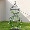 47" Obelisk Trellis for Climbing Plants - Support for Roses & Vines by Goooxim