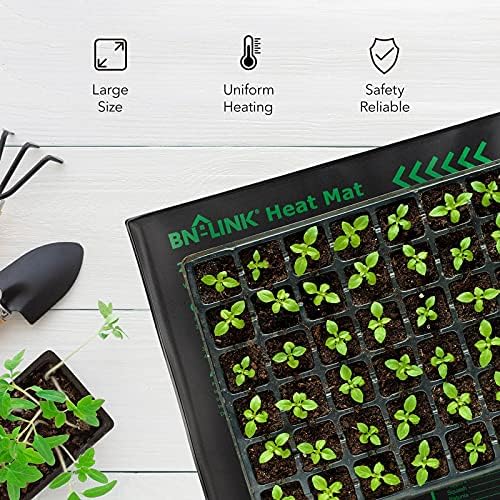 BN-LINK 20" x 20.75" Seedling Heat Mat for Seed Starting Plants Germination - Image 6