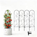 Zhongma 4 Pack 32" Metal Plant Trellis for Potted Plants Climbing,Indoor and Outdoor Fence Plant Support Trellis for Flower and Vagetable by Zhongma