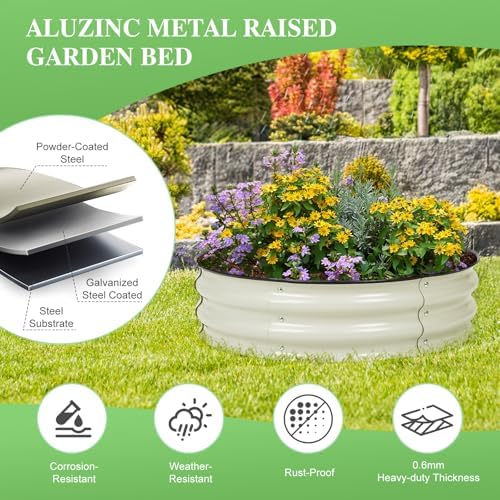 BPS Metal Raised Garden Bed - Image 5
