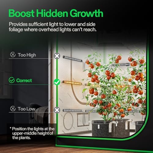 VIVOSUN LumaRay LED Grow Light Bars 16”(8-Bar) Full Spectrum Side Lighting - Image 5