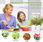 Indoor Garden Planter Growing Systems Soil plant pot indoor Small Smart Soil Gardening System with 17 Watts LED Grow Light Auto Timer Self-Watering Planter Pot Gifts for Mom Women (No Seeds&Soil) - Image 5