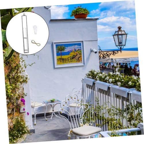 Hanging Glass Hydroponic Vase Set 3pcs with Test Tubes and Iron Frames, Wall-Mounted Plant Propagation Station for Home Décor and Garden Display, Includes 3 Hemp Ropes and 3 - Image 5