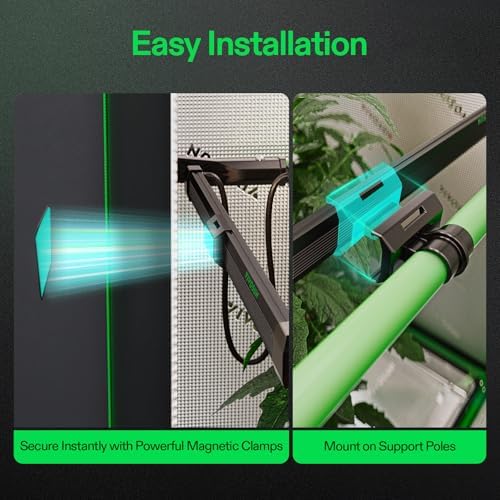 VIVOSUN LumaRay LED Grow Light Bars 16”(4-Bar) Full Spectrum Side Lighting - Image 6
