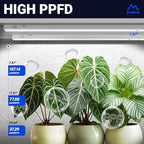 Barrina T5 Grow Light, 5000K White Full Spectrum LED Grow Light 2ft, 8 Pack - Image 3