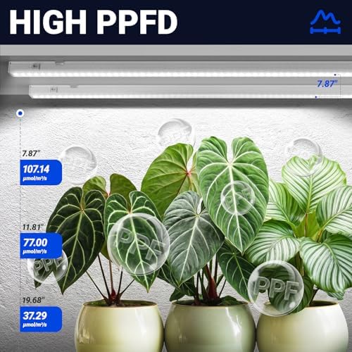 Barrina T5 Grow Light, 5000K White Full Spectrum LED Grow Light 2ft, 8 Pack - Image 3