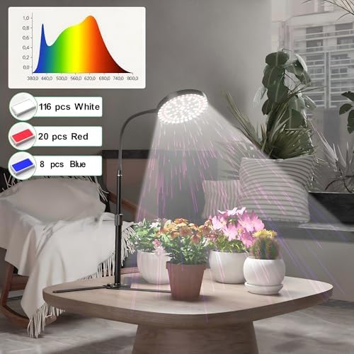 Grow Light for Plants Indoor Growing,Height 10-32'' with Dimming & Timer - Image 4
